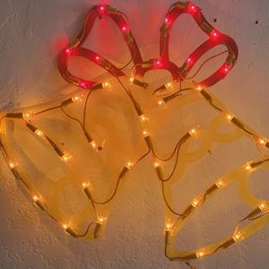 sold Christmas Bells window lights.